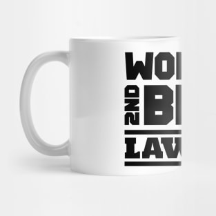 2nd best lawyer Mug